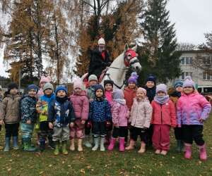 Martin na bílém koni