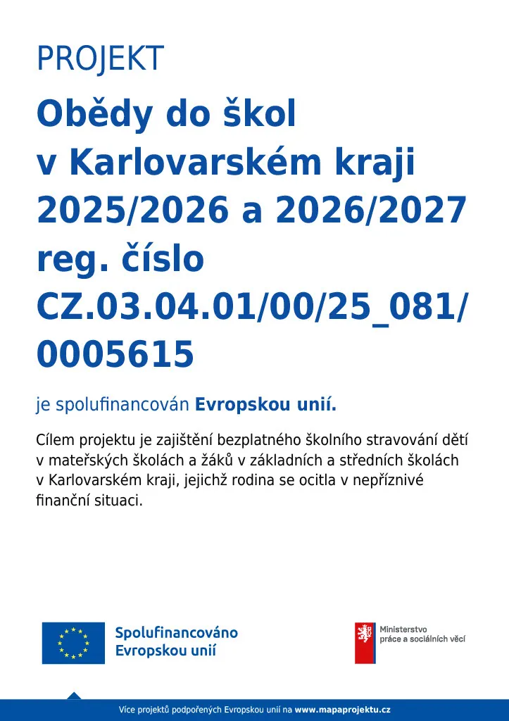 Obědy do škol